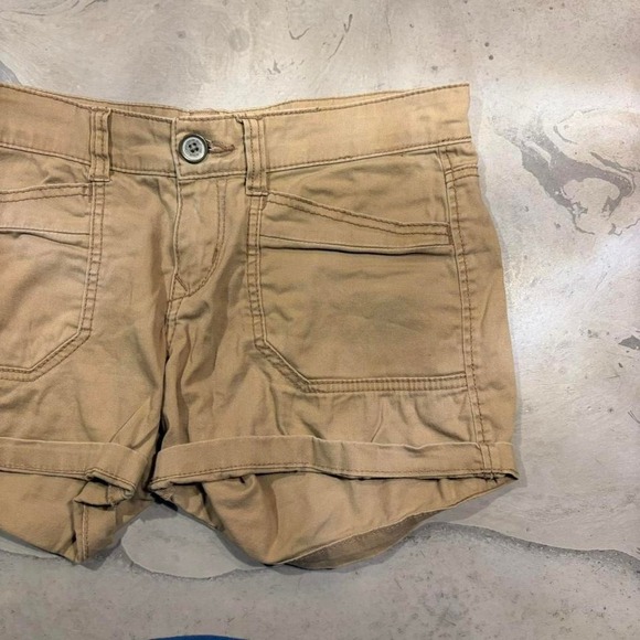 Unionbay cargo shorts  Size 3 y2k lowrise preppy micro - Picture 2 of 7
